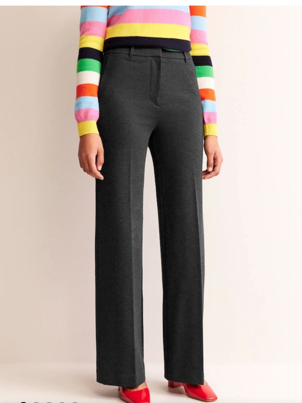 Boden Westbourne Ponte Trousers, 4R